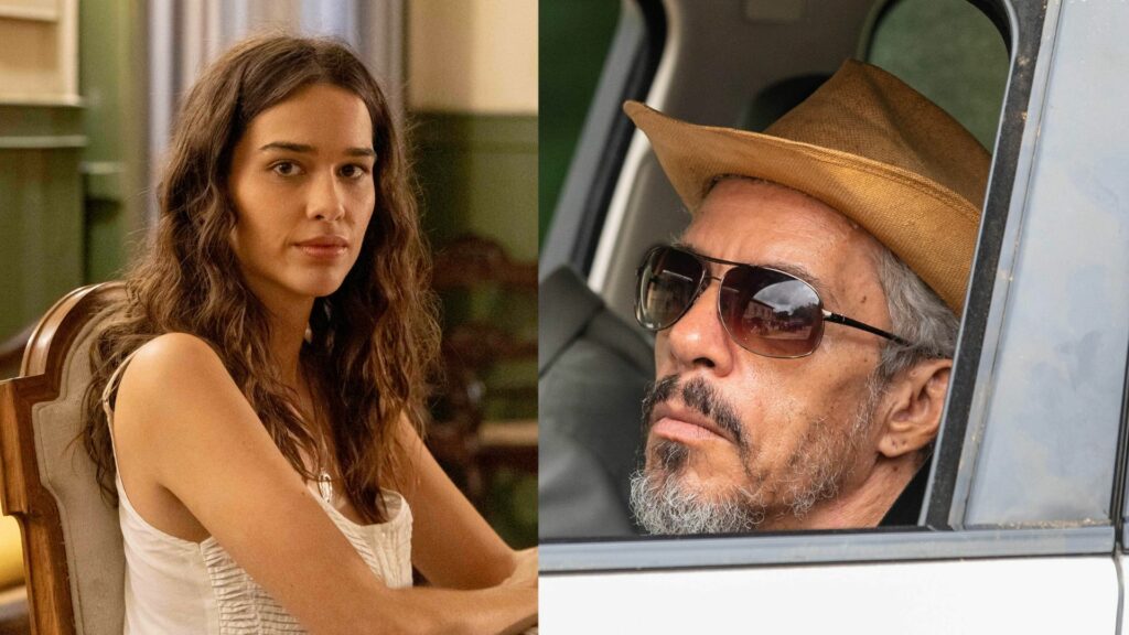 Mariana (Theresa Fonseca) e Marçal (Osvaldo Mil) em Renascer