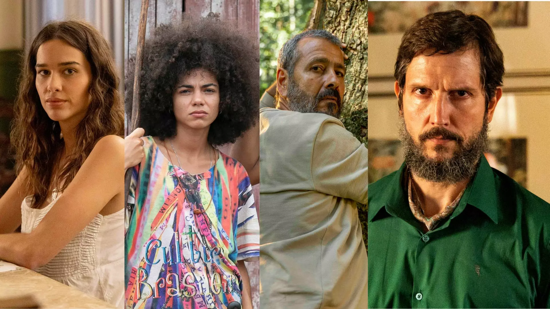 Mariana, Zinha, Inocêncio e Egídio em Renascer