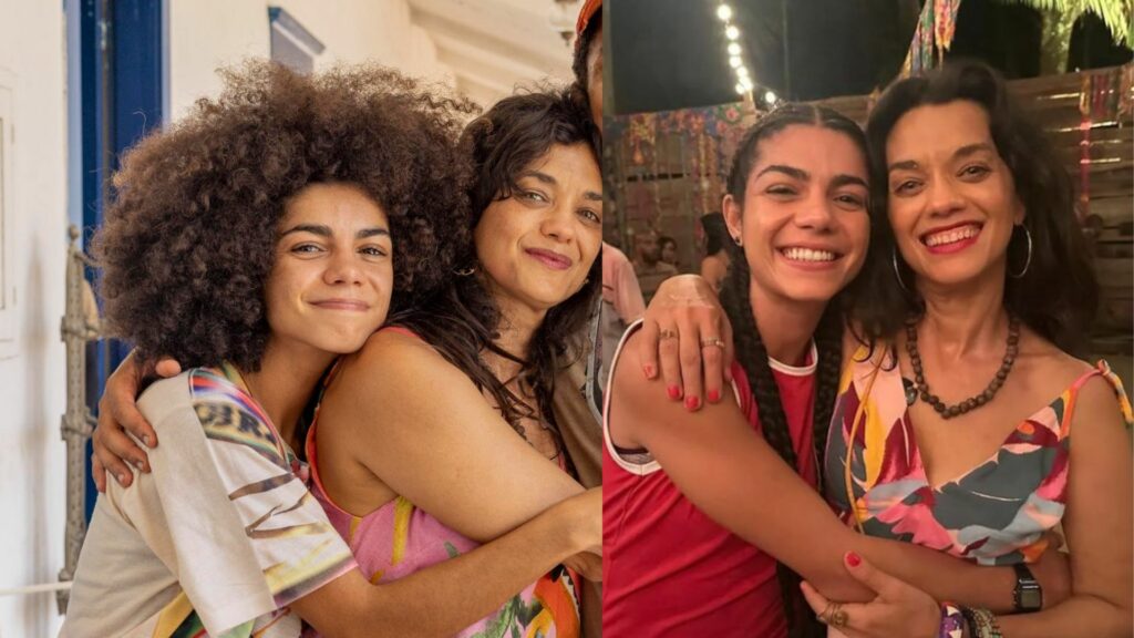 Samantha Jones e Ana Cecília Costa interpretam Zinha e Morena em Renascer