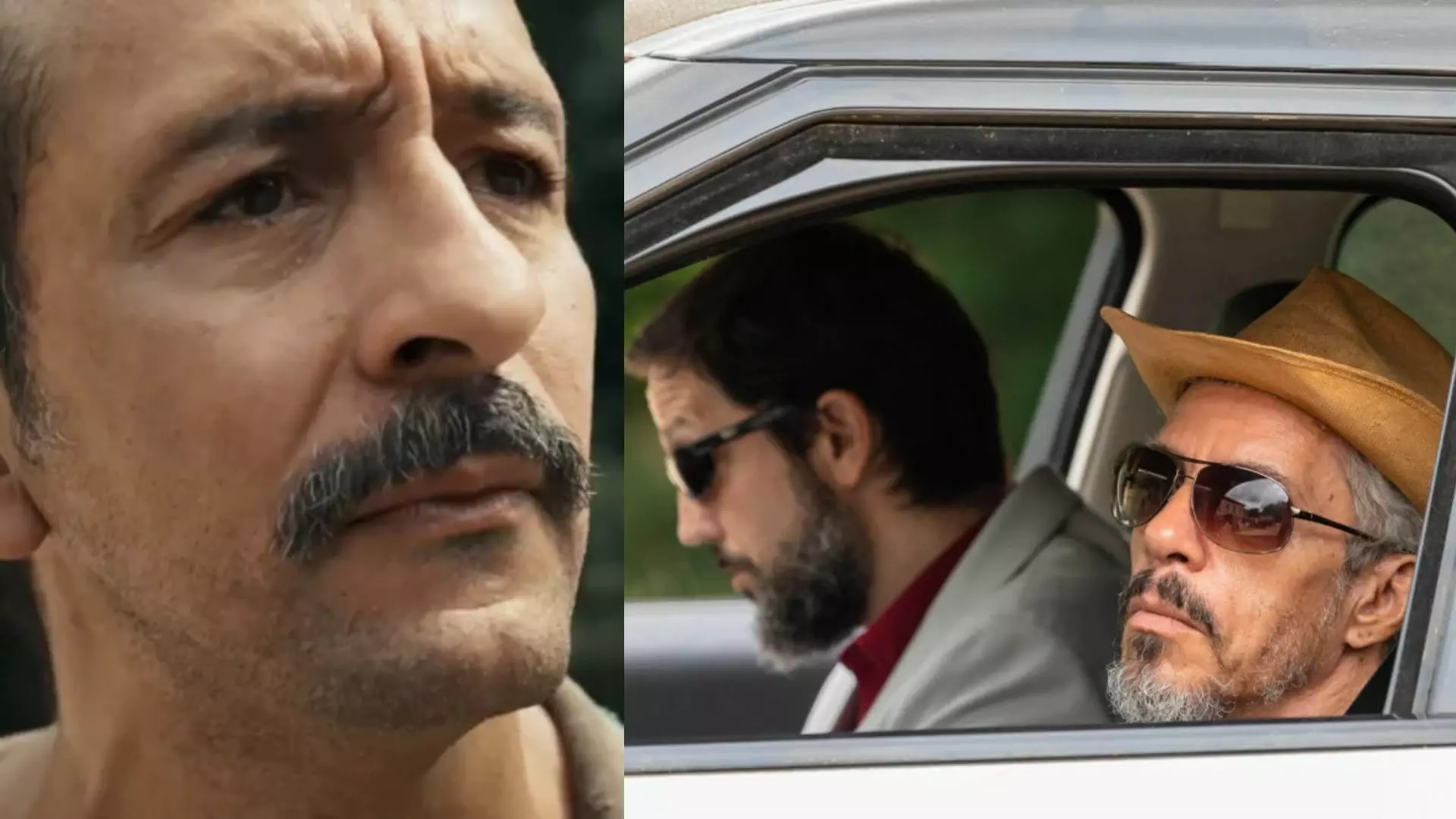 Tião Galinha (Irandhir Santos), Egídio (Vladimir Brichta) e Marçal (Osvaldo Mil) em Renascer
