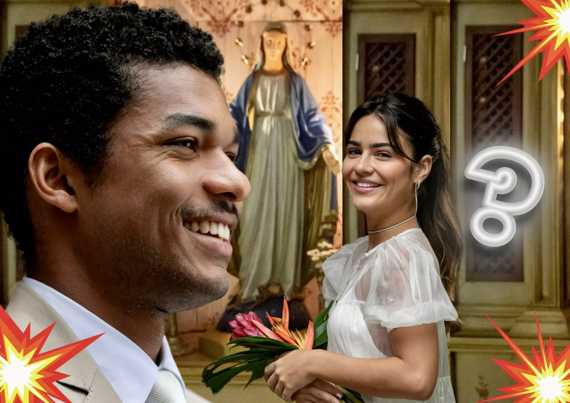 Sandra e João Pedro em Renascer