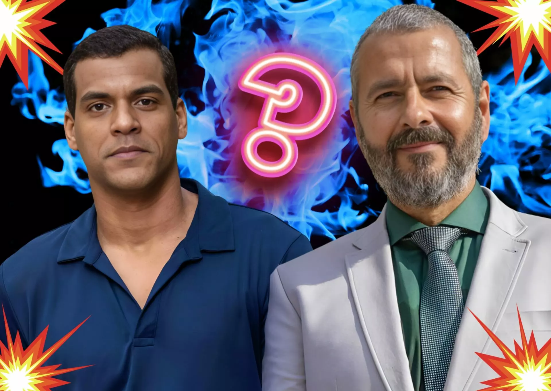 José Inocêncio (Marcos Palmeira) e José Bento (Marcello Melo Jr) em Renascer