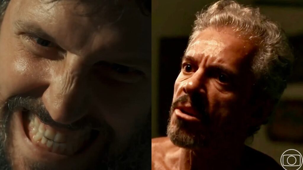 Egídio (Vladimir Brichta) e Marçal (Osvaldo Mil) de Renascer
