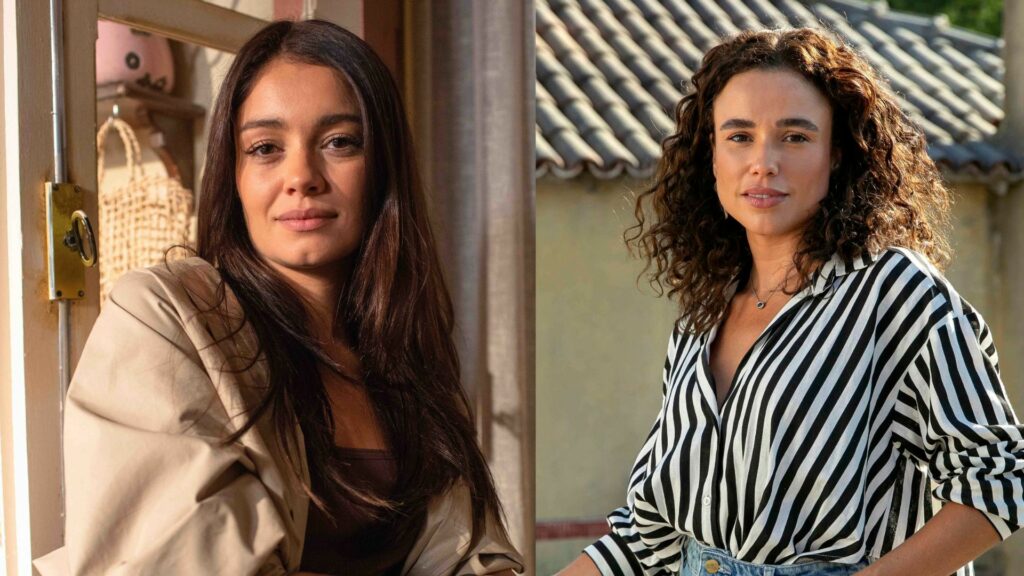Eliana (Sophie Charlotte) e Kika (Juliane Araújo) em Renascer