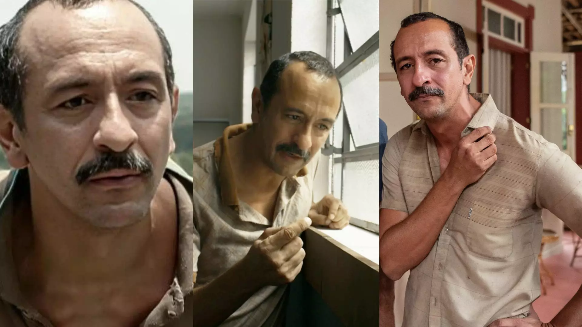 Irandhir Santos como Tião Galinha no remake de Renascer