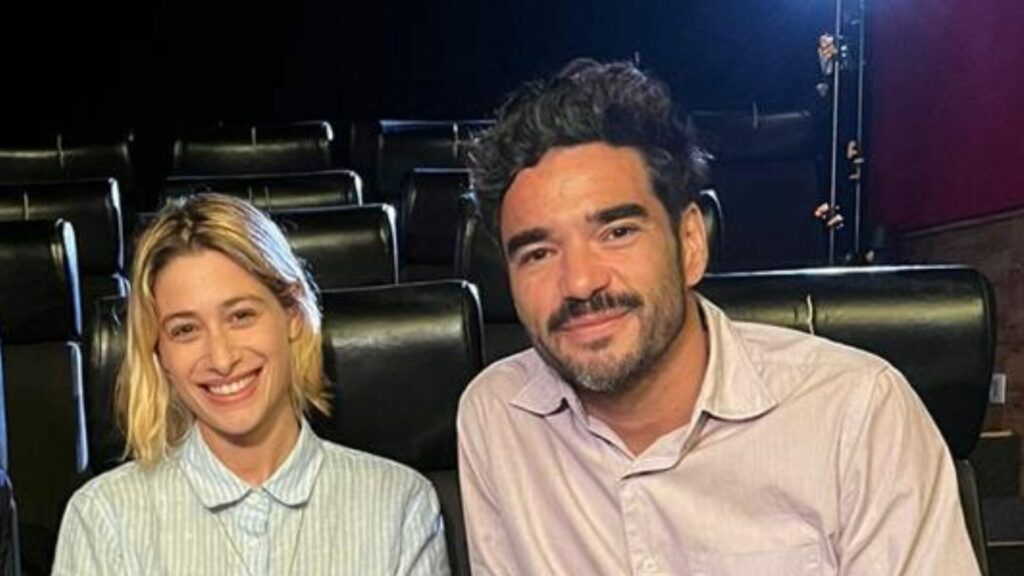 Luisa Arraes e Caio Blat