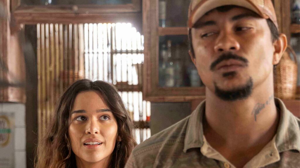 Mariana (Theresa Fonseca) e Damião (Xamã) em Renascer (1)