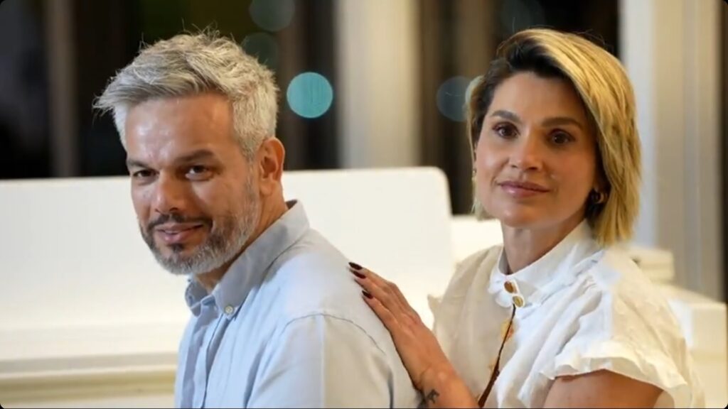 Otaviano Costa e Flávia Alessandra