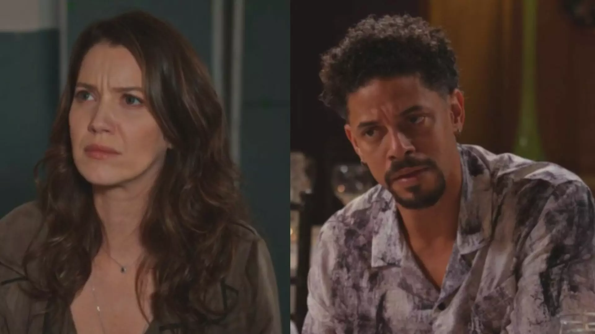 Vênus (Nathalia Dill) e Léo (Paulo Lessa) em Família É Tudo