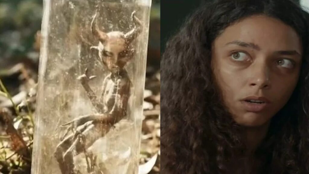 Diabinho e Joana (Alice Carvalho) de Renascer