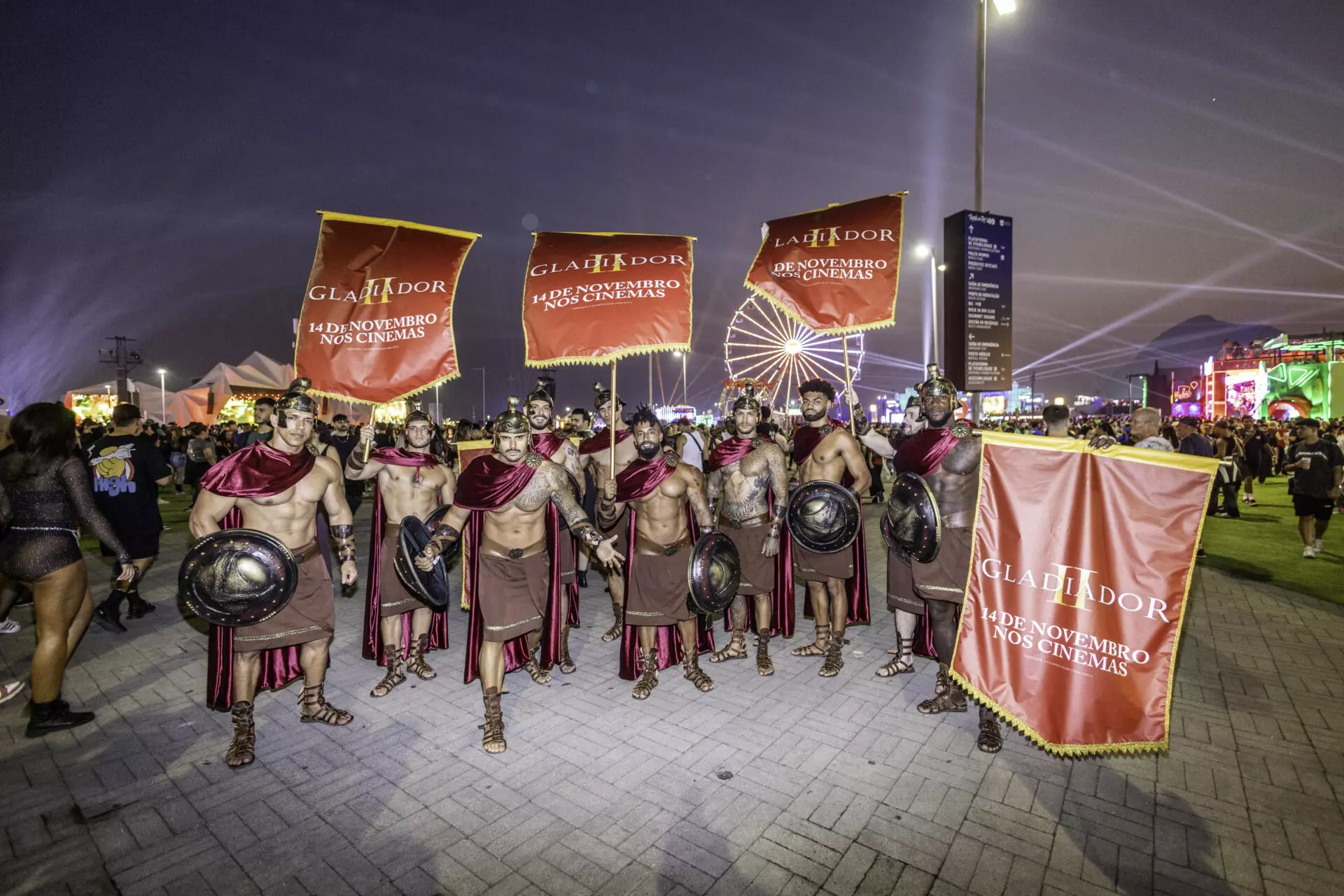 Gladiadores no Rock in Rio