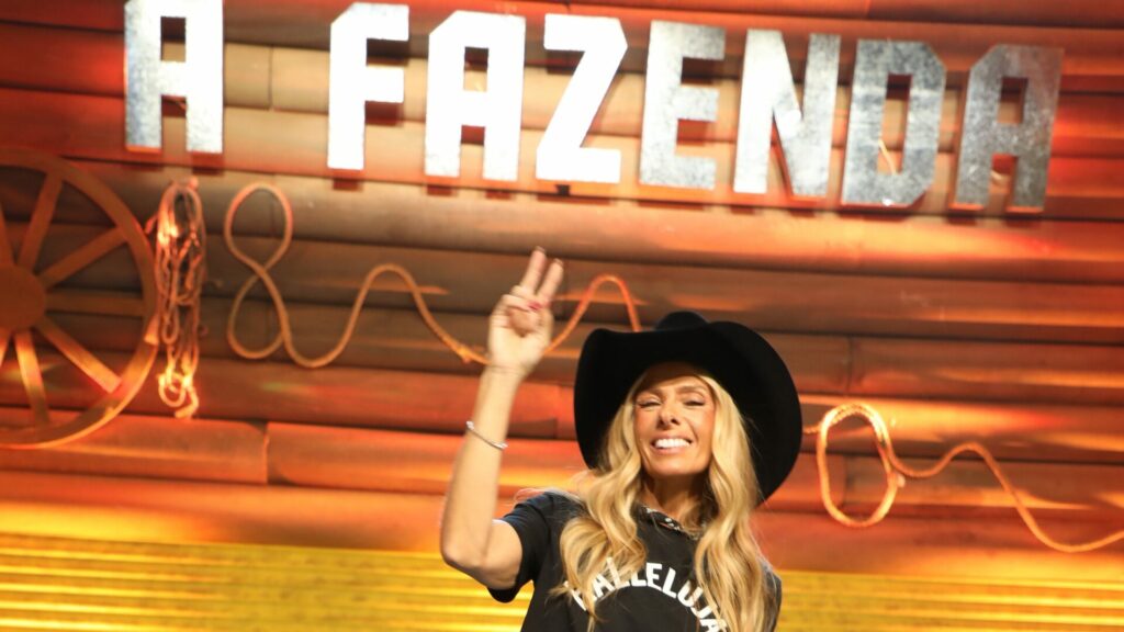 Adriane Galisteu em A Fazenda 16
