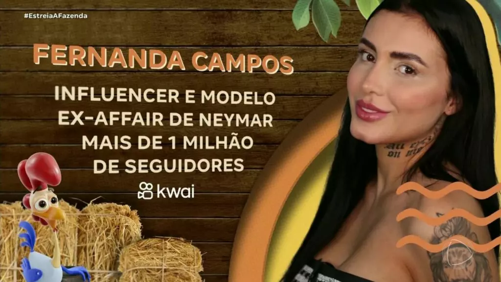 Fernanda Campos em A Fazenda 16