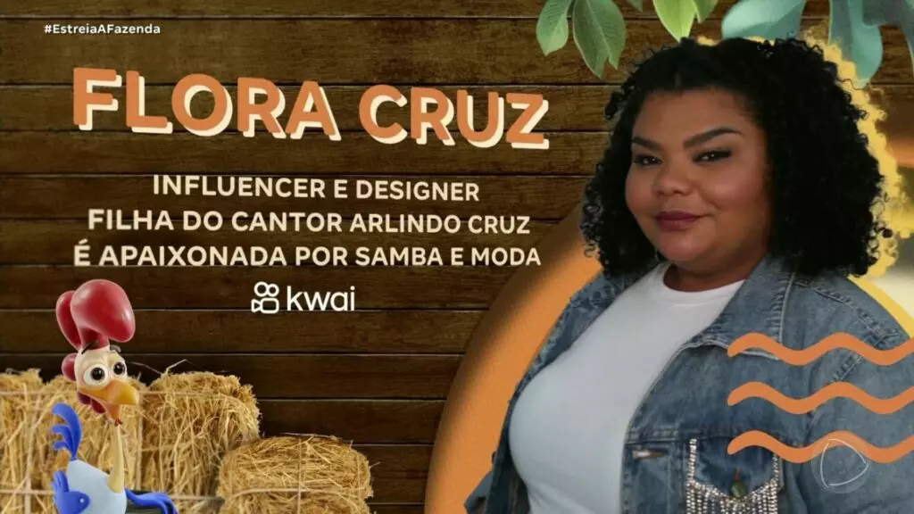 Flora Cruz em A Fazenda 16