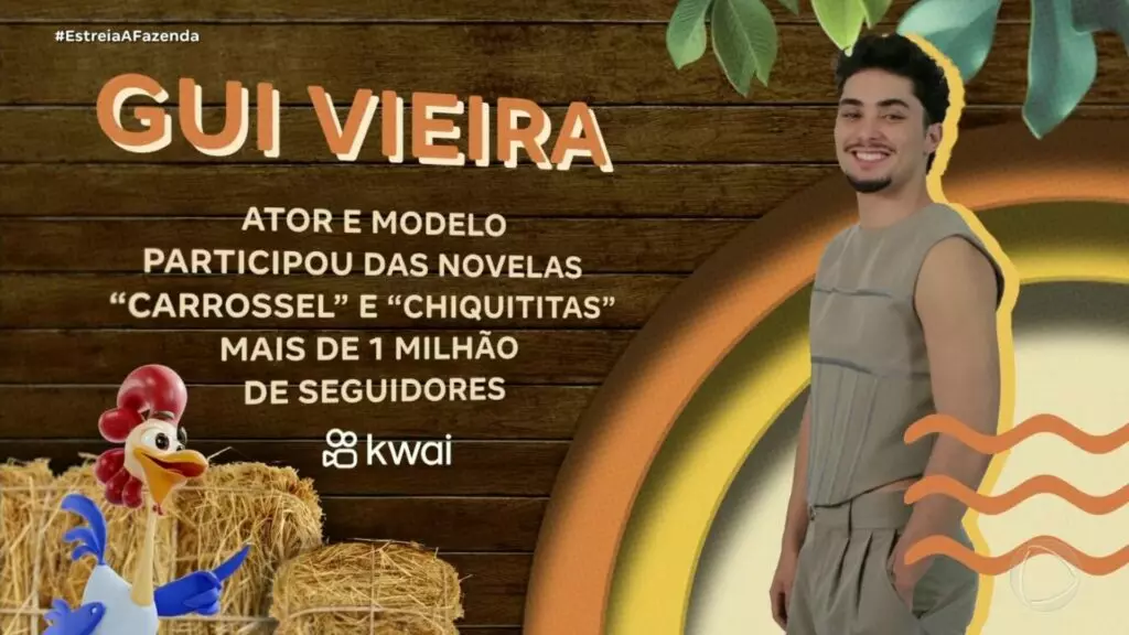 Gui Vieira em A Fazenda 16