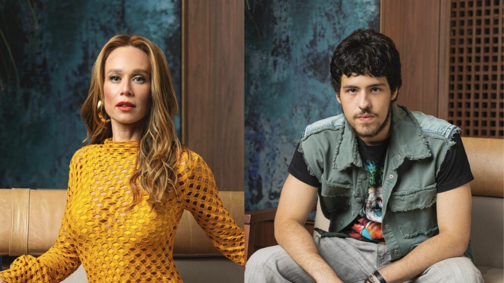 Ísis (Mariana Ximenes) e Tomás (Paulo Mendes) em Mania de Você Globo Manoella Mello