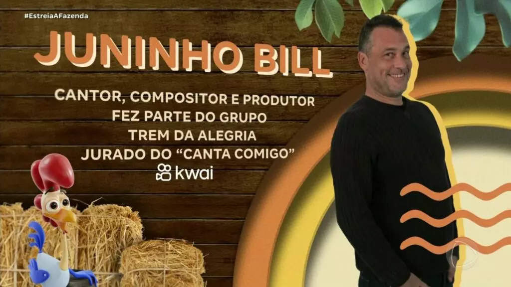 Juninho Bill em A Fazenda 16