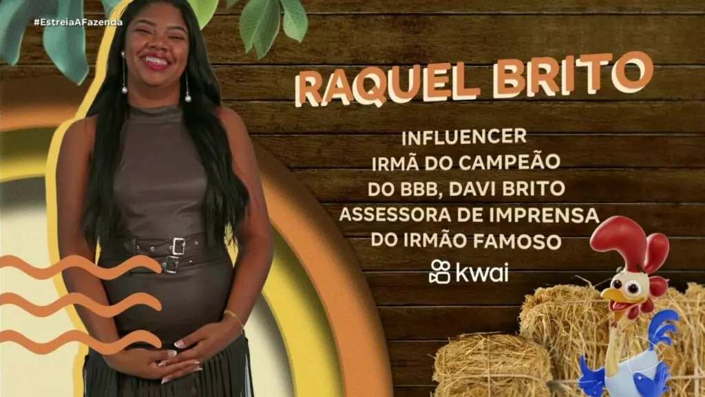 Raquel Brito em A Fazenda 16
