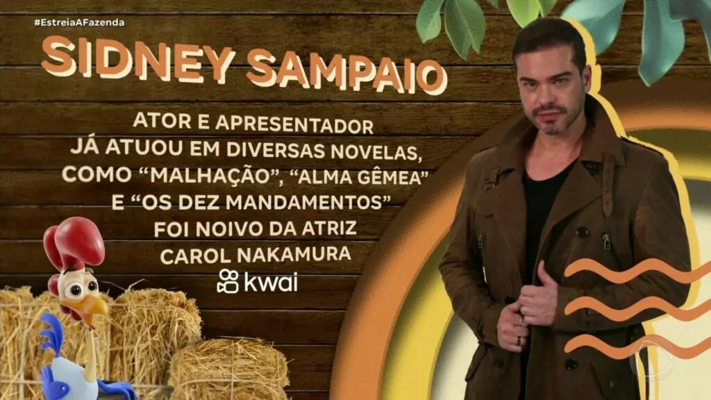 Sidney Sampaio em A Fazenda 16