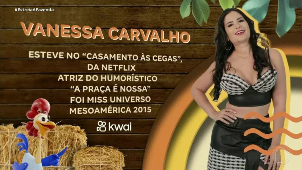 Vanessa Carvalho em A Fazenda 16
