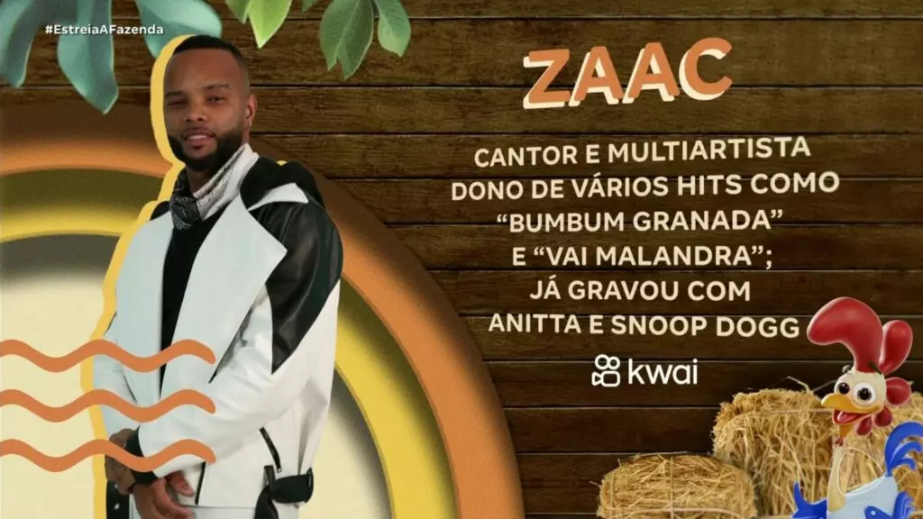 Zaac em A Fazenda 16