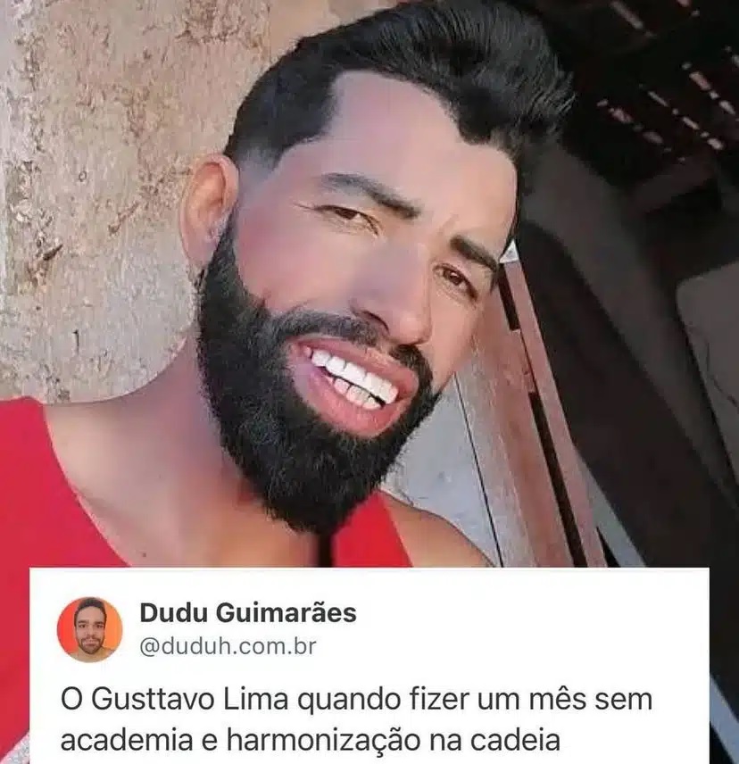 Imagem publicada e depois apagada por Sérgio Guizé - (Foto: Reprodução, Instagram @sergioguize) Gusttavo Lima