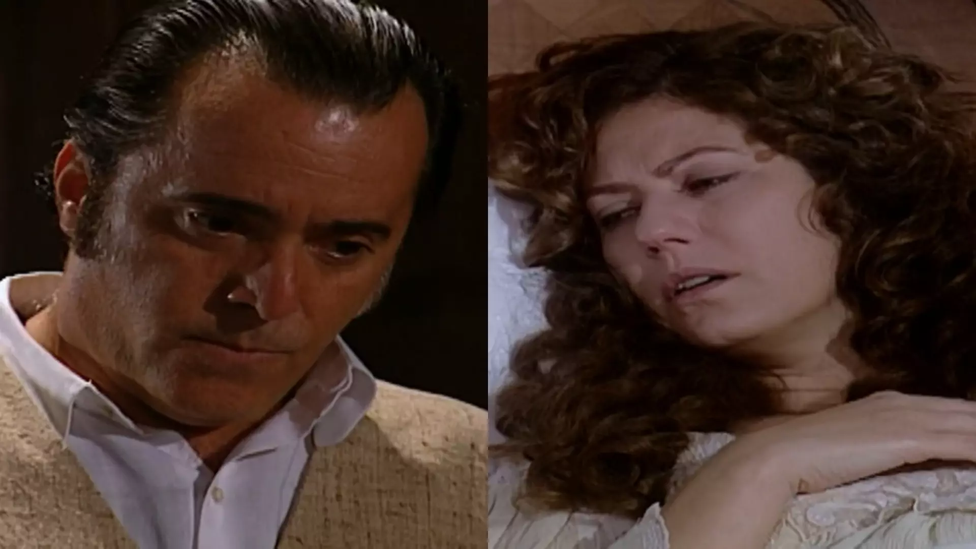 Boanerges (Tony Ramos) e Emerenciana (Patrícia Pillar) de Cabocla