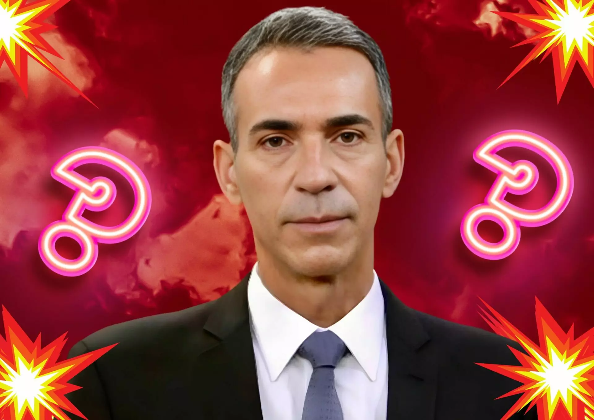 César Tralli nos bastidores da Globo