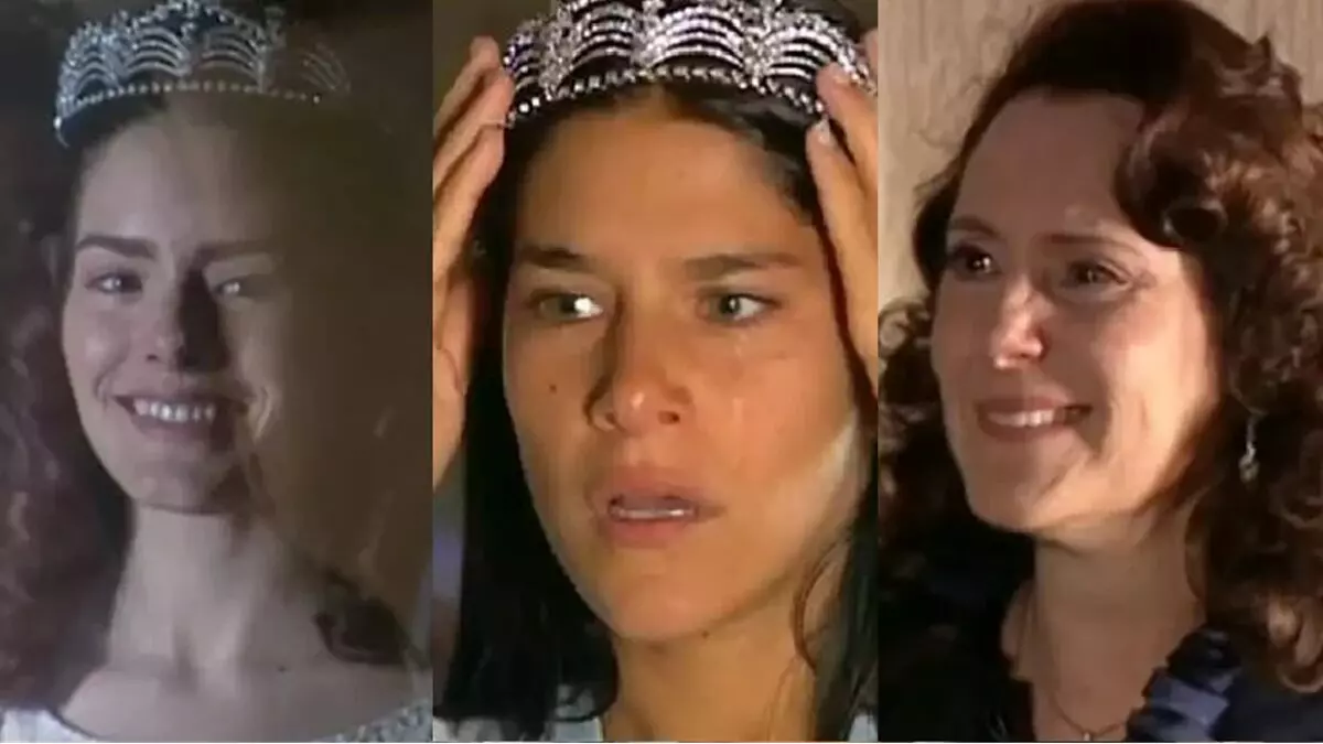 Luna (Liliana Castro), Serena (Priscila Fantin) e Agnes (Elizabeth Savala) de Alma Gêmea