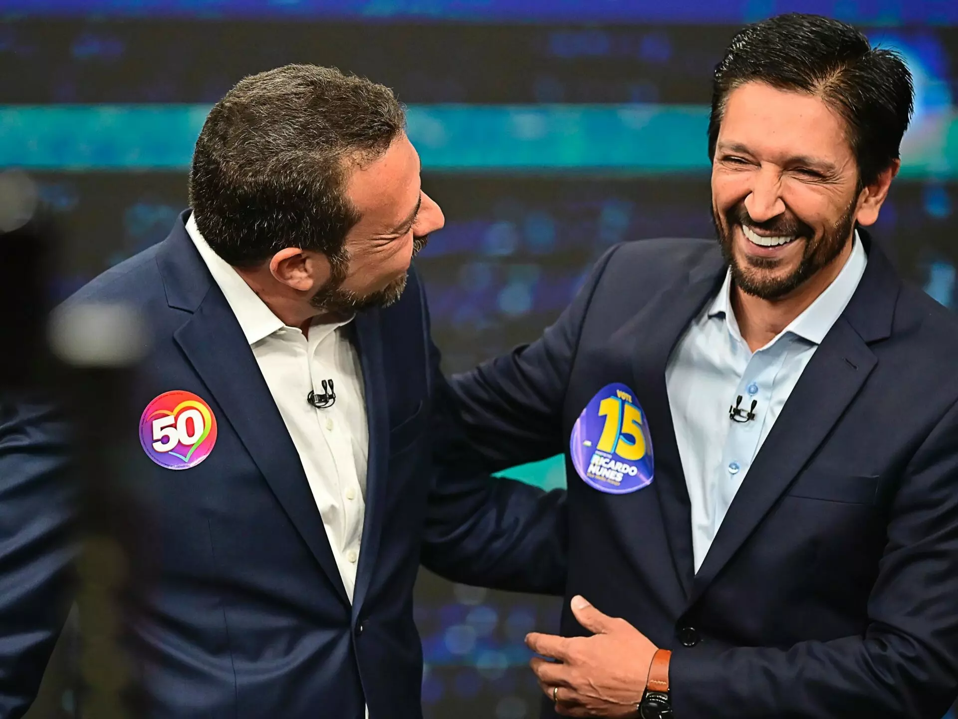 Ricardo Nunes e Guilherme Boulos