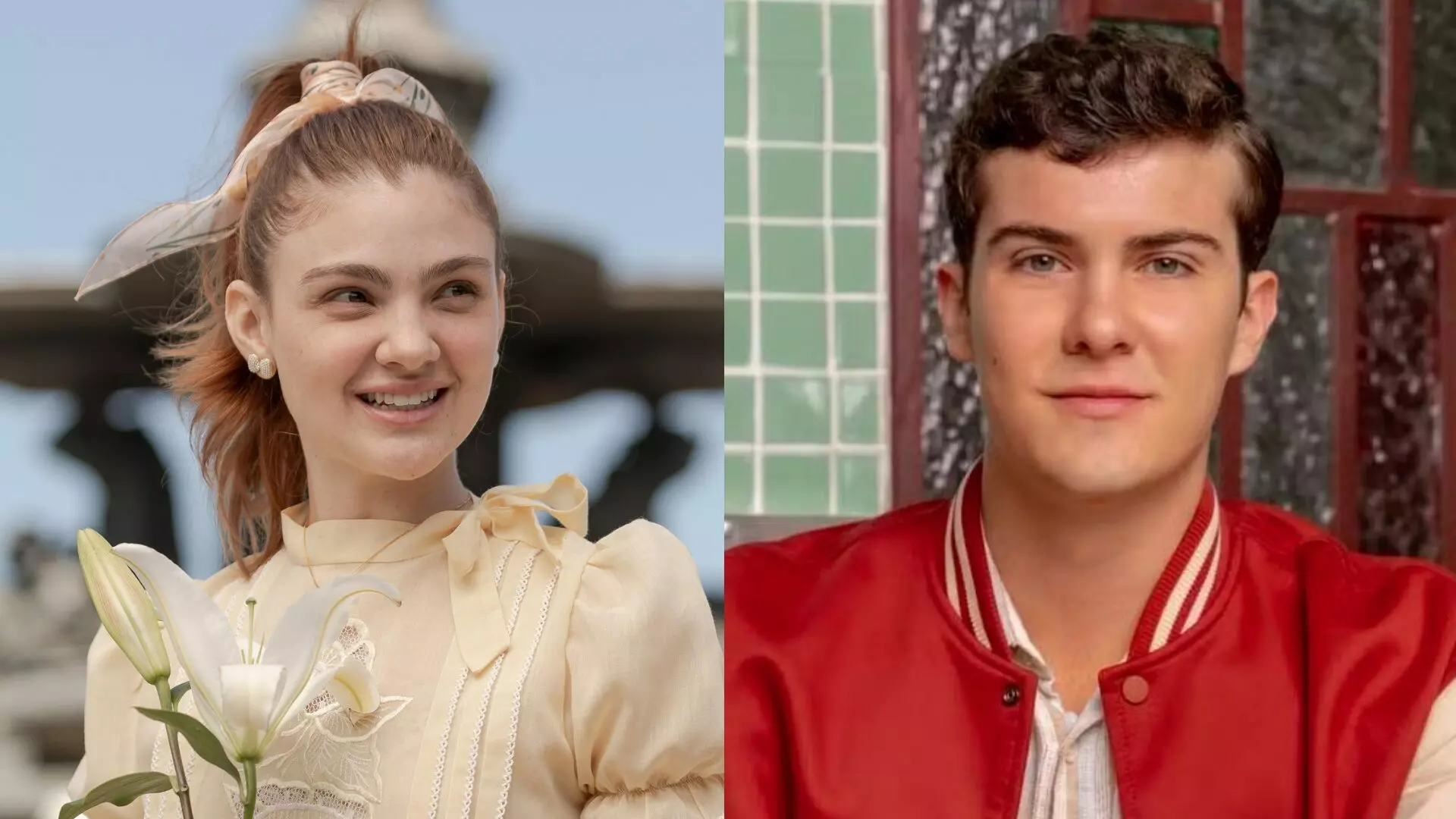 Celeste (Débora Ozório) e Edu (Caio Manhente)