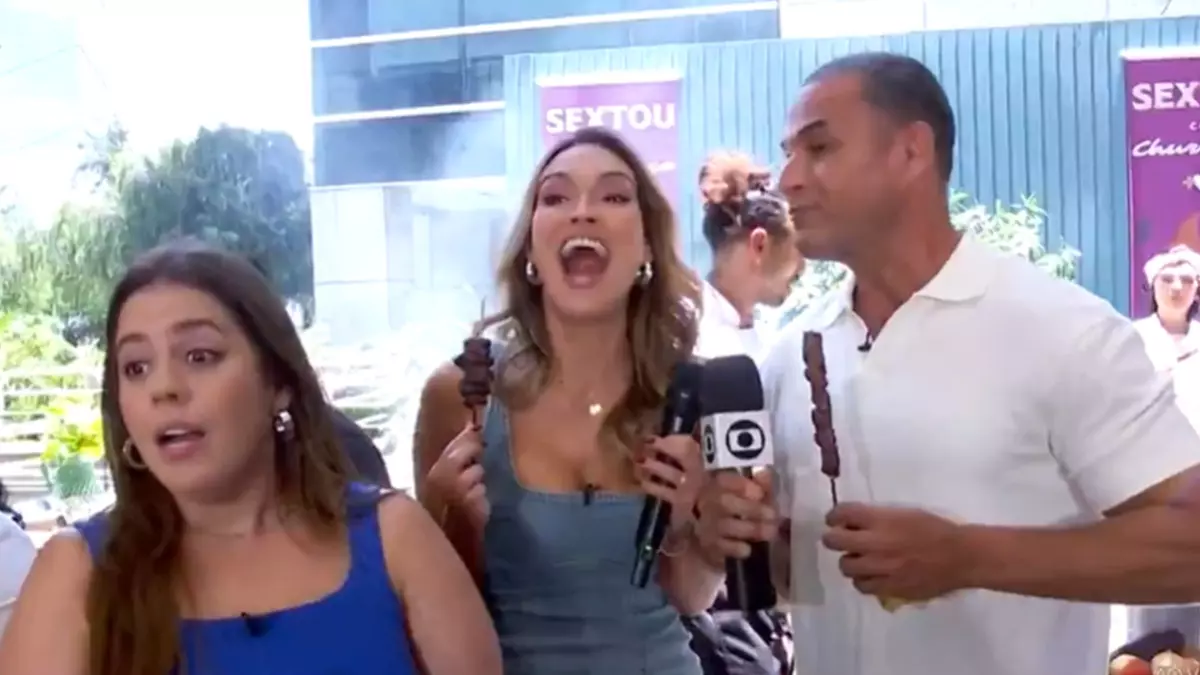 Talitha Morete, Tati Machado e Fabricio Battaglini
