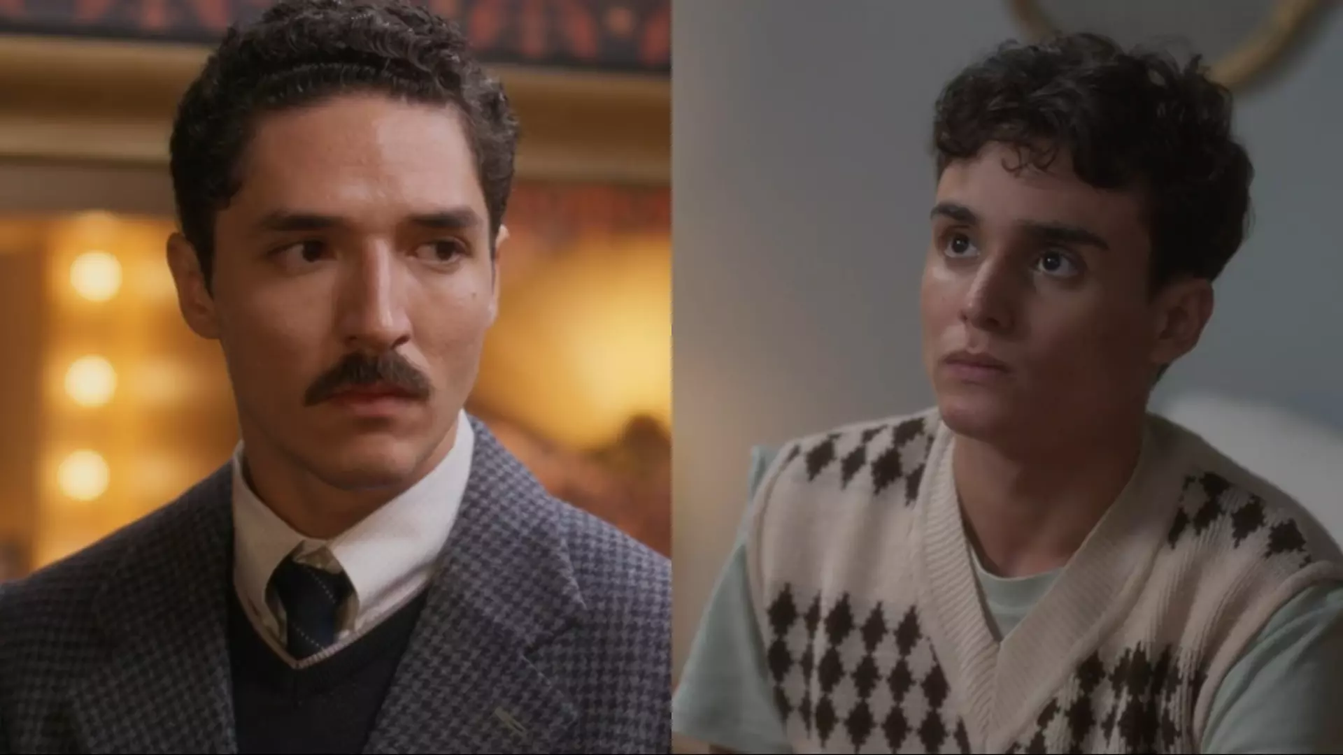 Ronaldo (João Vitor Silva) e Guto (Pedro Goifman) de Garota do Momento