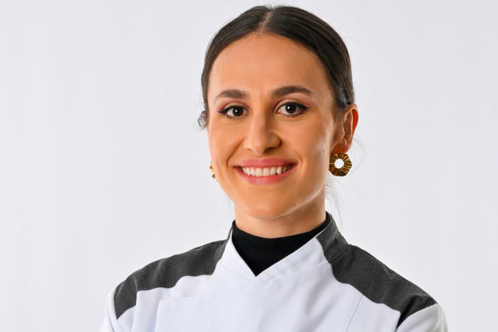 Maria Eugênia, participante do MasterChef Confeitaria
