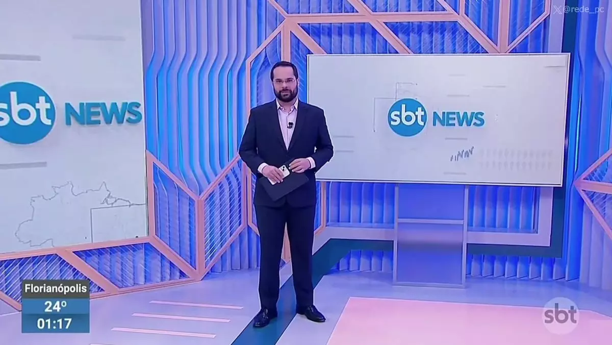 Marcelo Casagrande no SBT News