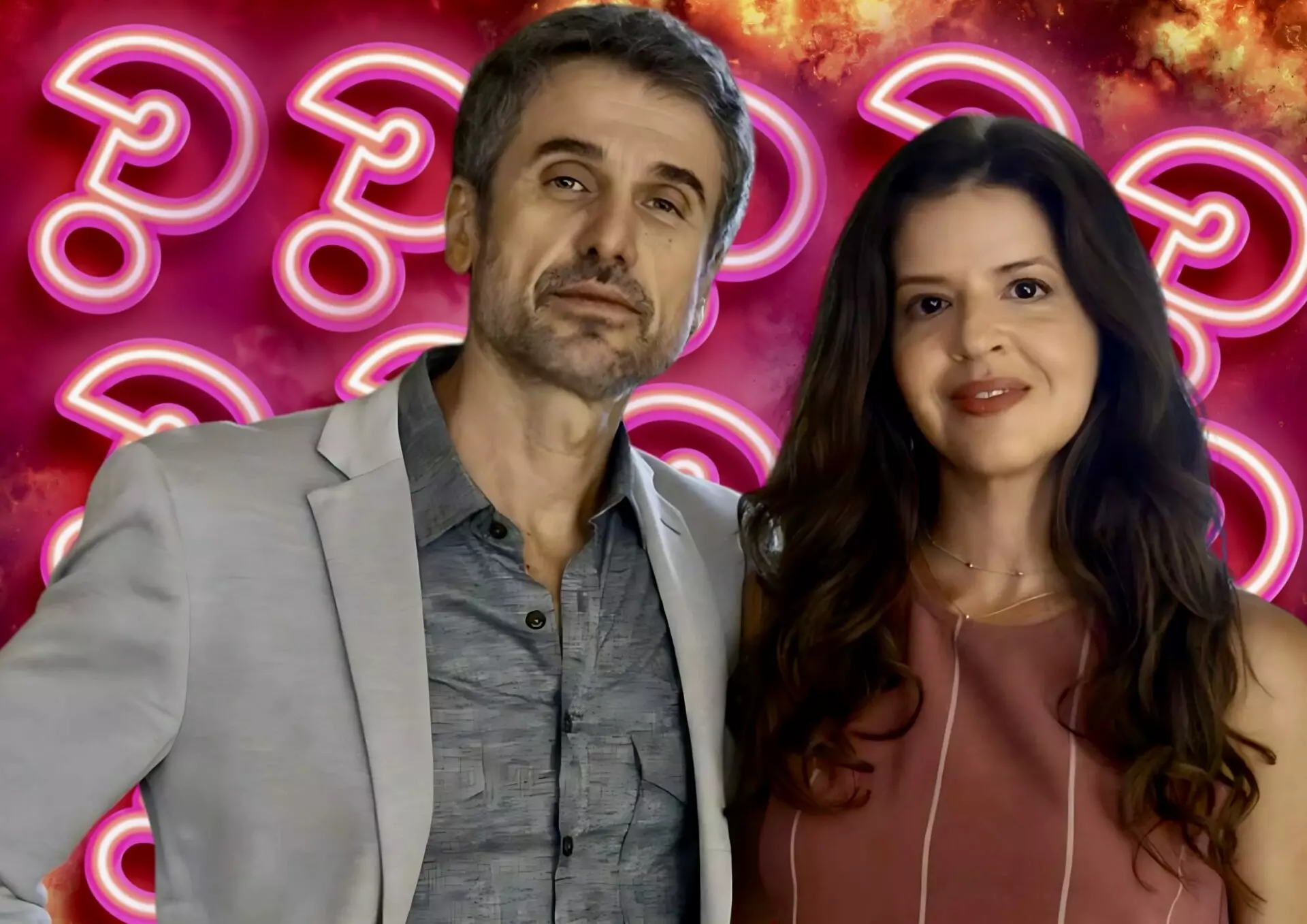 Robson e Fátima em Mania de Você