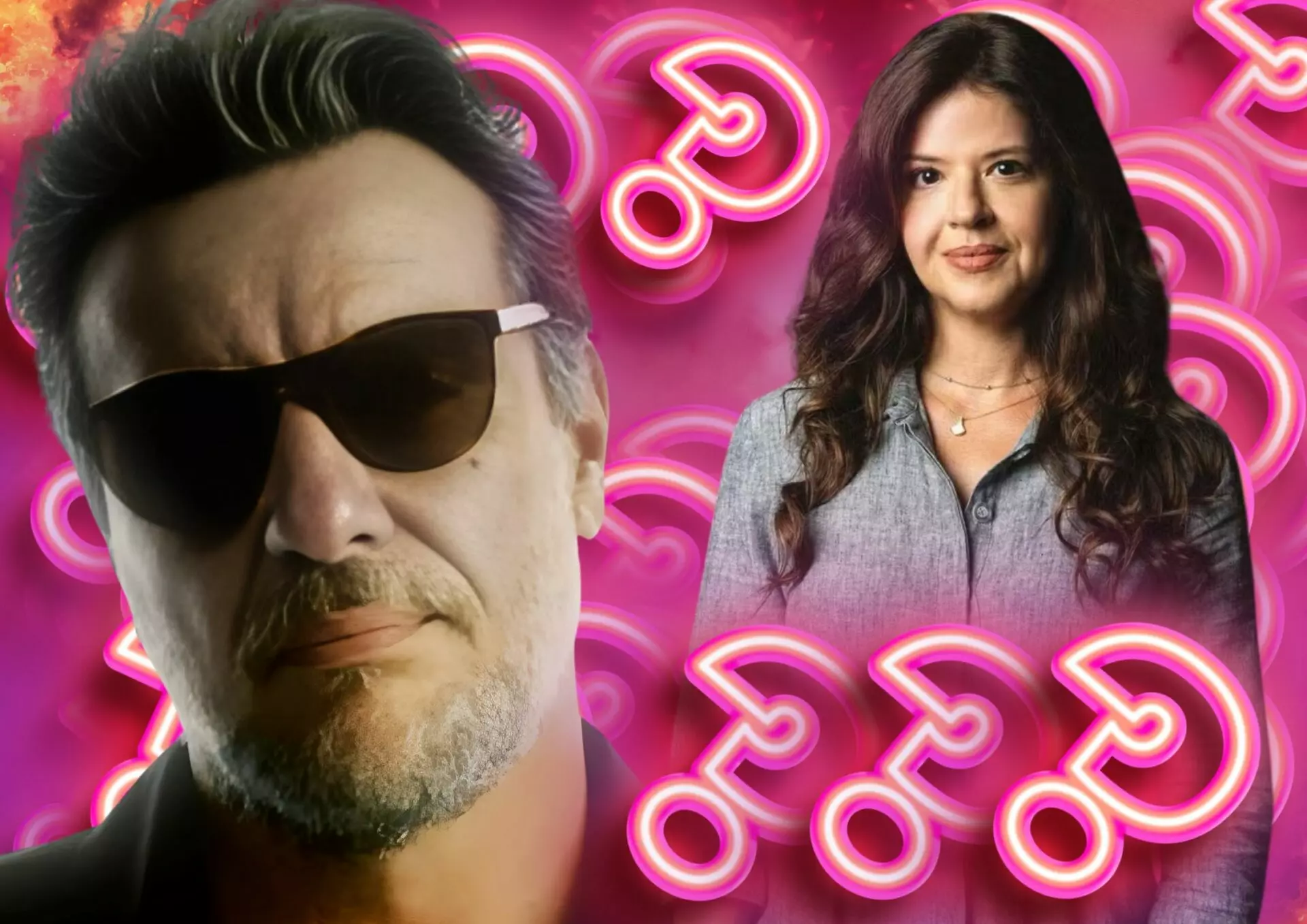 Molina e Fátima em Mania de você
