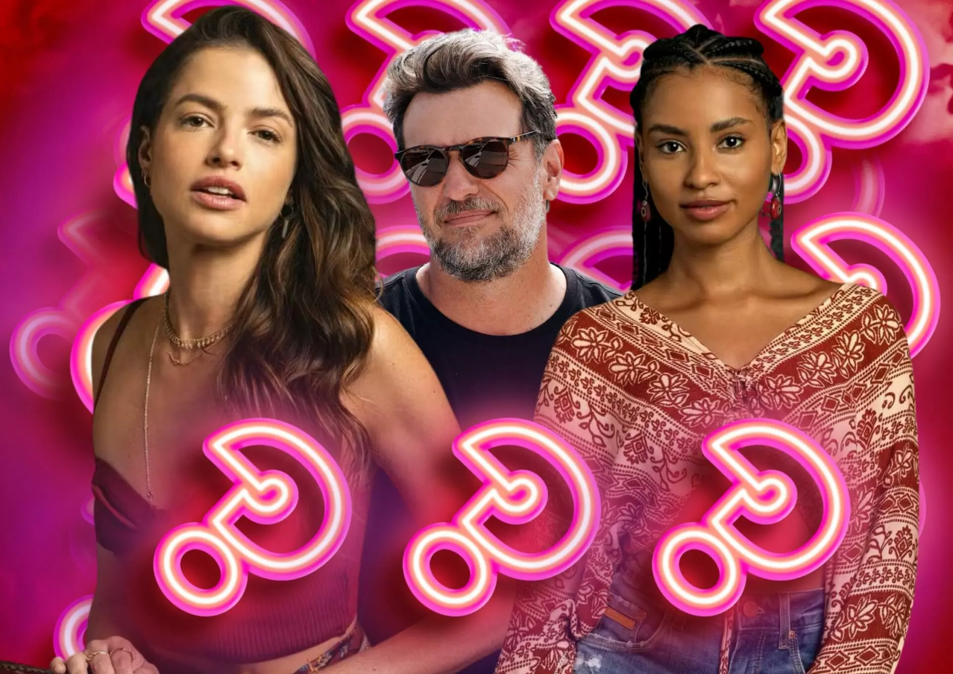 Luma, Molina e Viola em Mania de Você