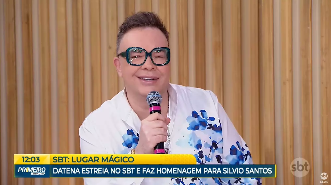 Felipeh Campos no Primeiro Impacto, do SBT