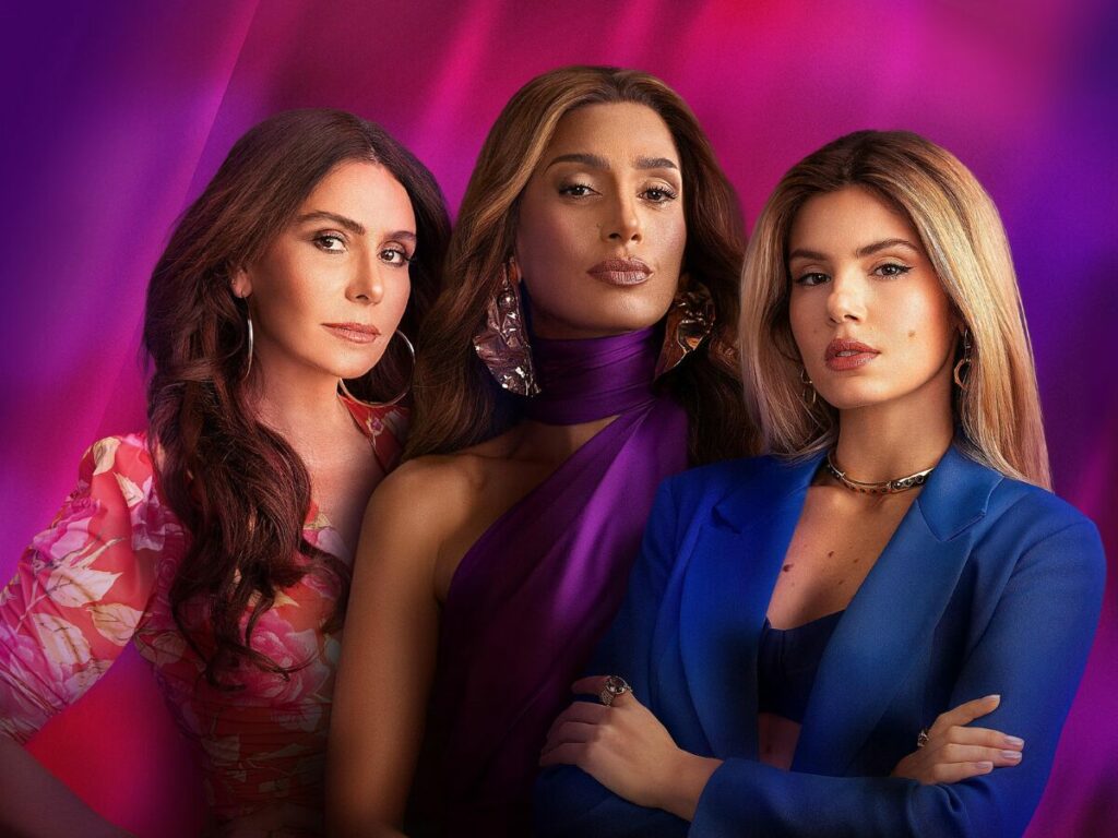Giovanna Antonelli, Camila Pitanga e Camila Queiroz em Beleza Fatal