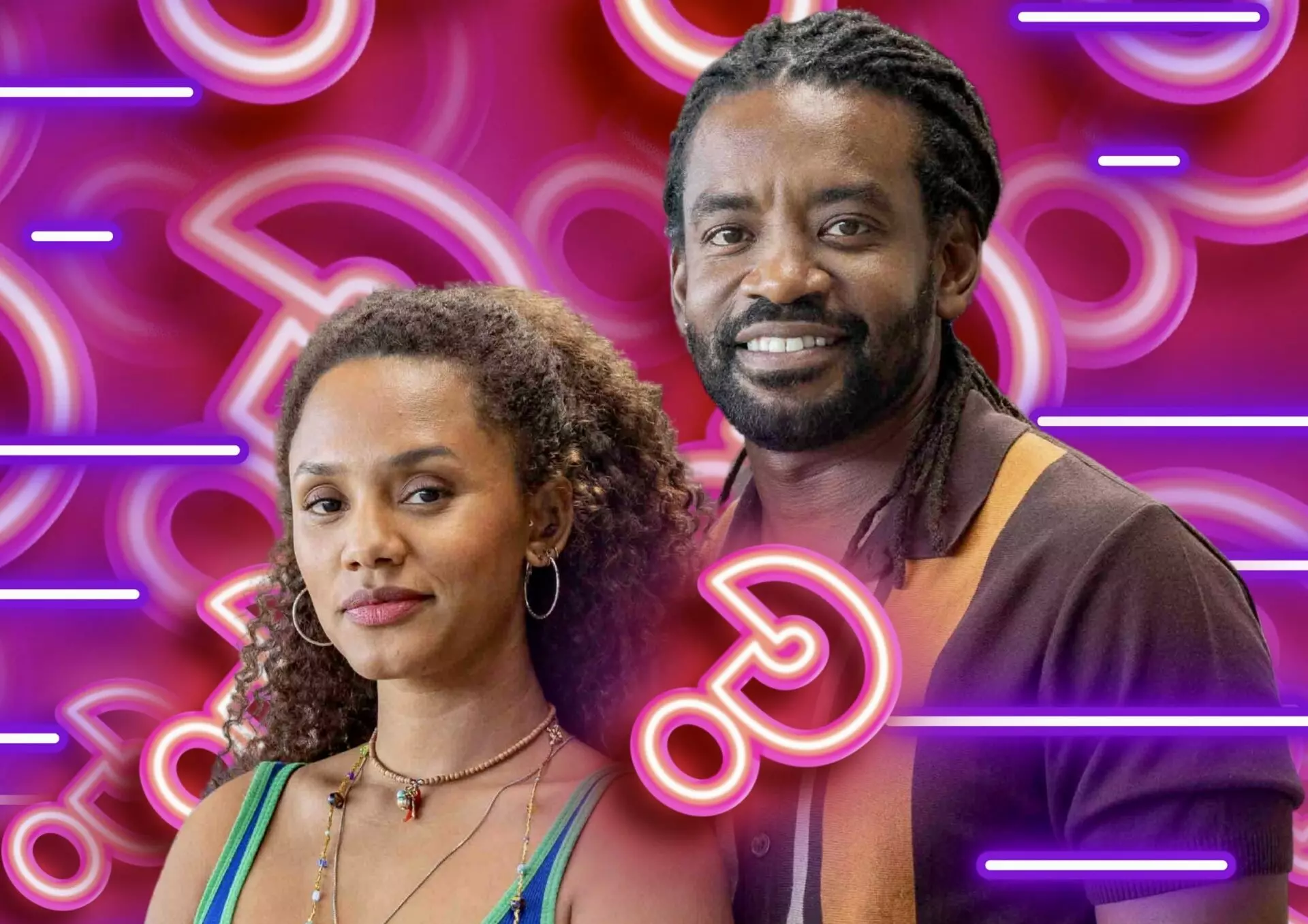 Jão (Fabricio Boliveira) e Madá (Jéssica Ellen) em Volta por Cima