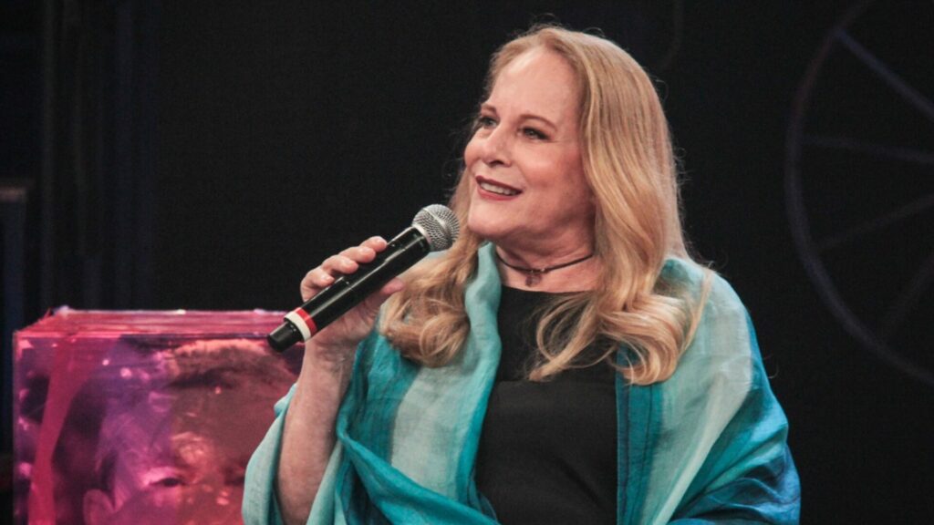 A atriz Lucinha Lins