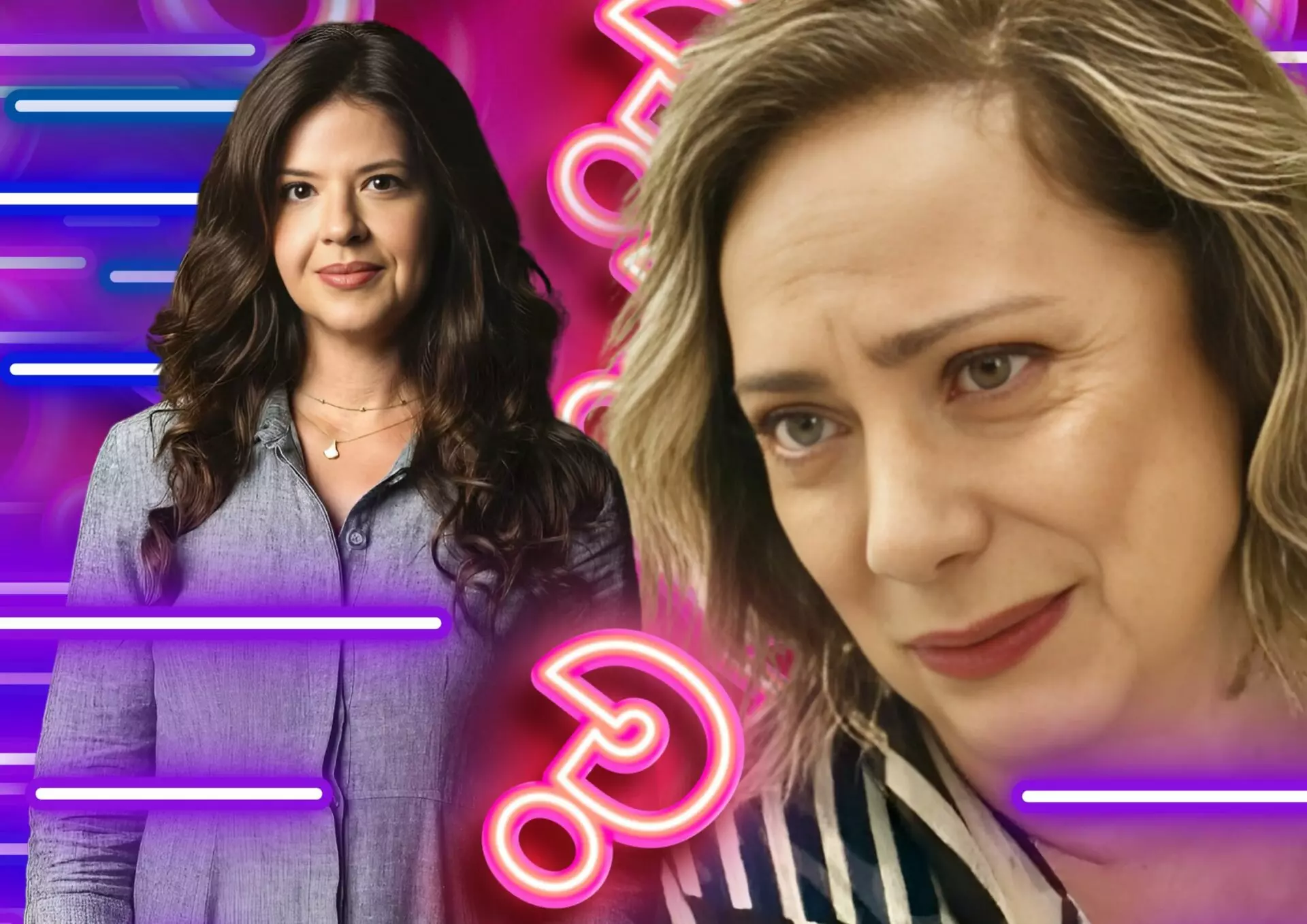 Berta e Fátima em Mania de Você