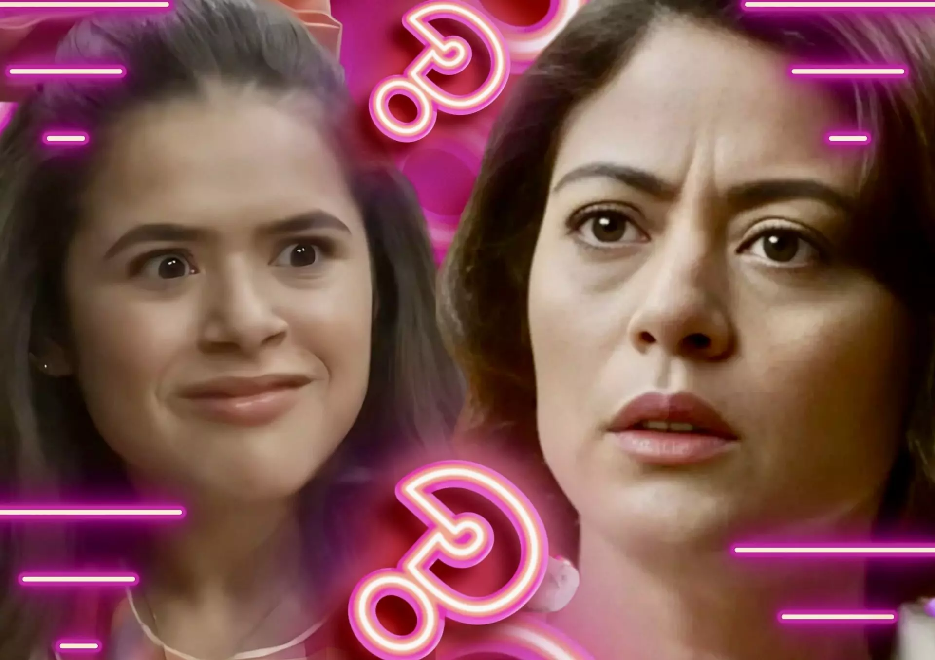 Bia e Clarice em Garota do Momento