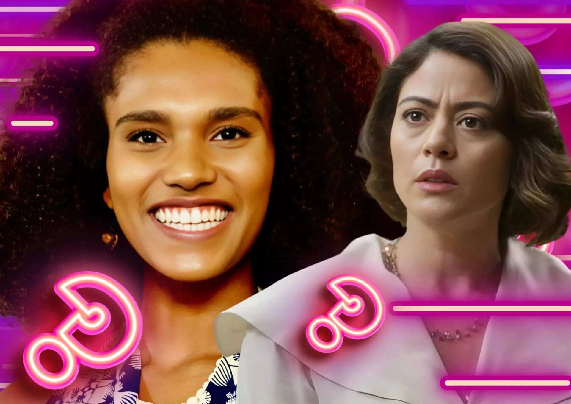 Clarice e Glorinha em Garota do Momento