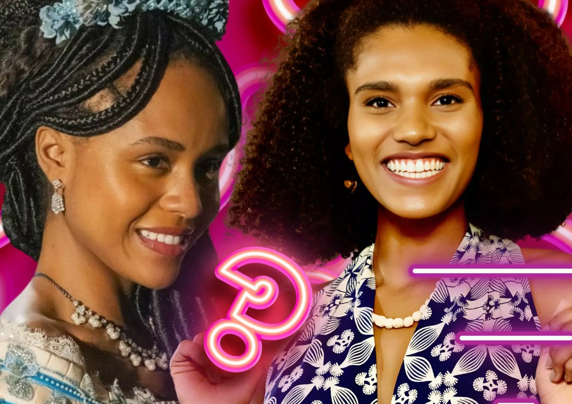 Glorinha e Beatriz em Garota do Momento