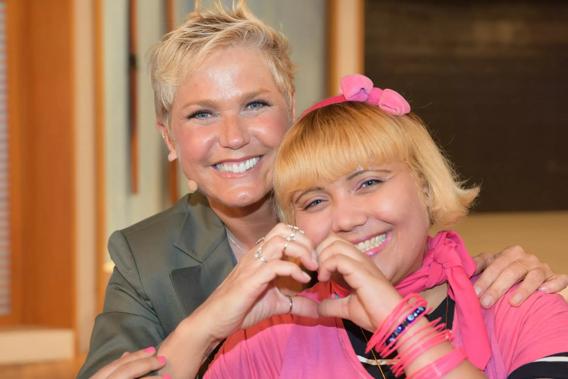 Xuxa e Tidinha Meneghel