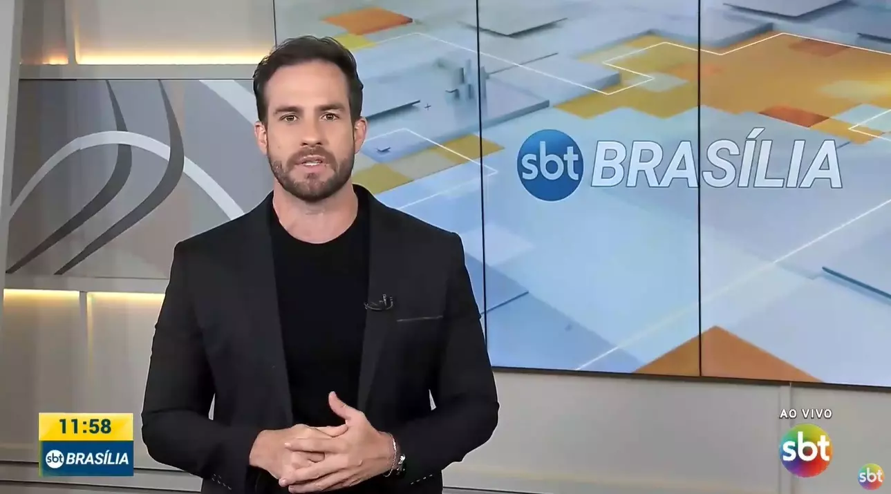 Daniel Adjuto no SBT Brasília