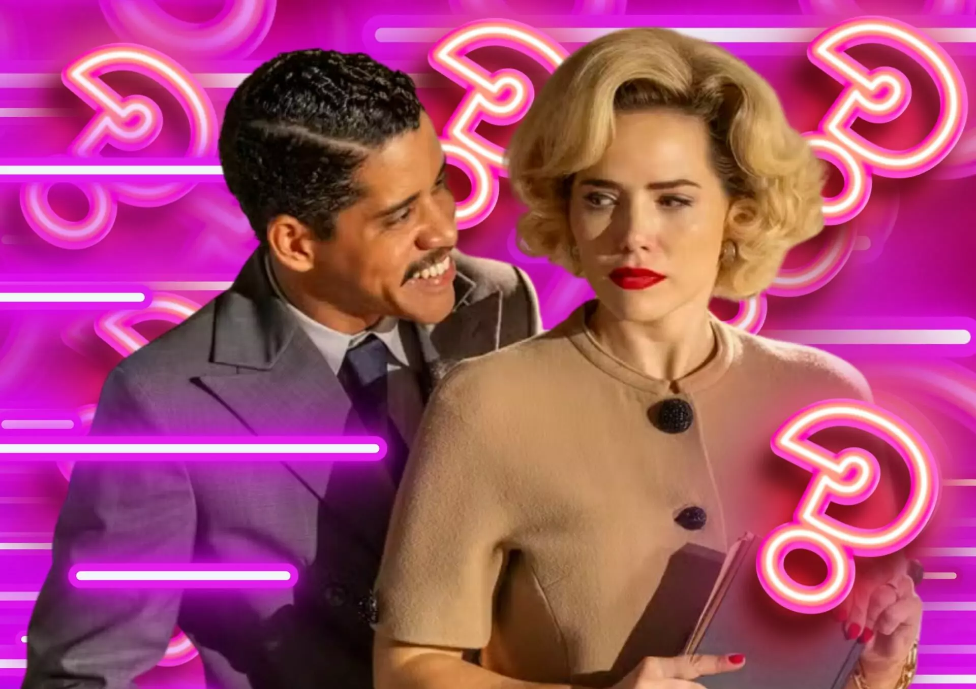 Basilio (Cauê Campos) e Zélia (Letícia Colin) em Garota do Momento