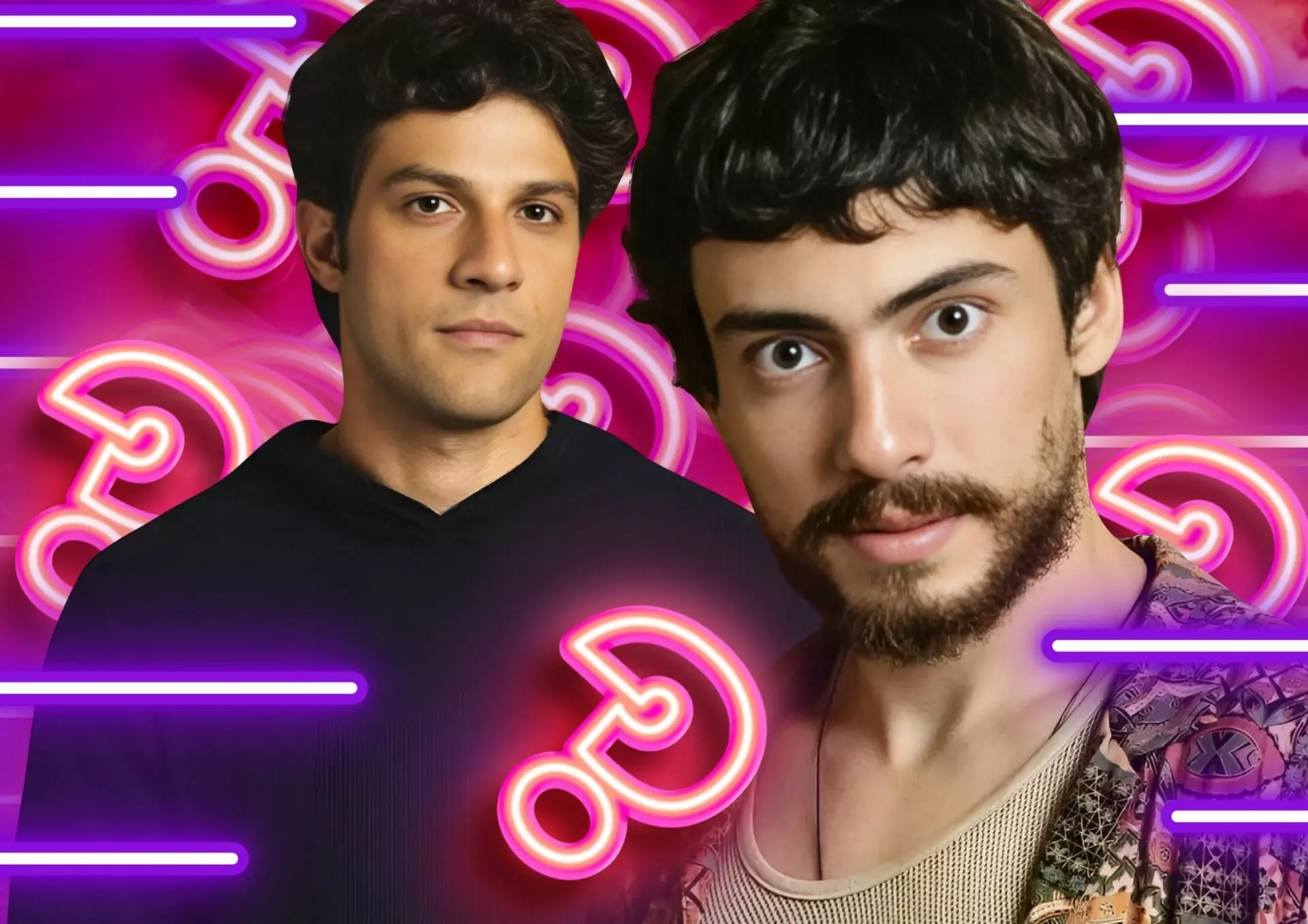 Mavi (Chay Suede) e Iberê (Jaffar Bambirra) em Mania de Você